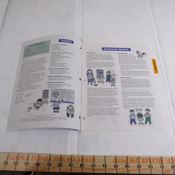Parts of a Whole BIG BOOK (almost 2 feet tall) with teacher pages CLASSROOM - Picture 10 of 16